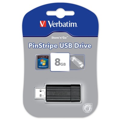 Memorie USB Verbatim Pinstripe 8GB