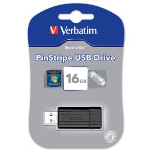 Memorie USB Verbatim Pinstripe 16GB
