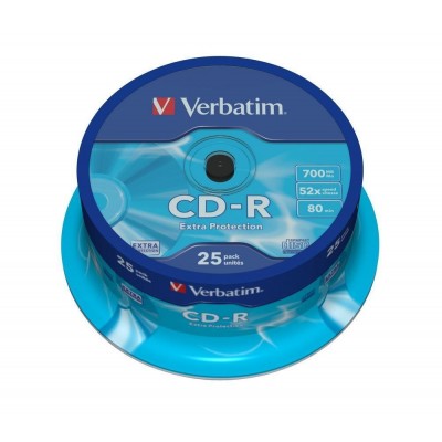 CD-R Verbatim spindle 25 bucati