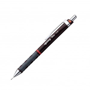 Creion mecanic 1.0 mm, culoare burgundy, Rotring Tikky
