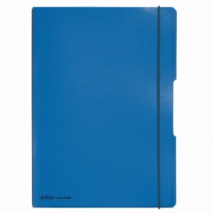Caiet My Book Flex A4 2x40 file albastru Herlitz