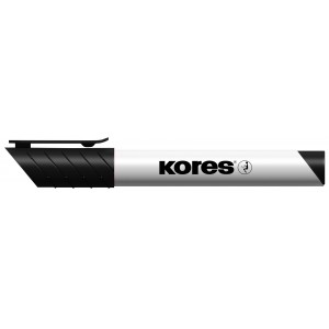 Marker pentru tabla alba/whiteboard Kores negru