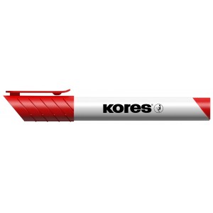 Marker pentru tabla alba/whiteboard Kores rosu