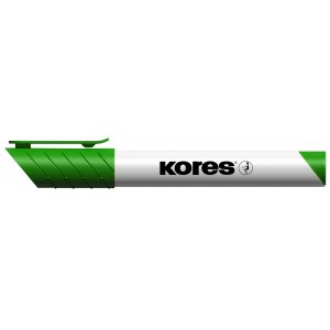 Marker pentru tabla alba/whiteboard Kores verde