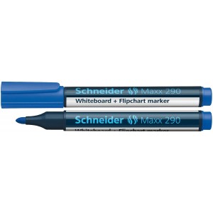 Marker pentru tabla alba/whiteboard Schneider albastru