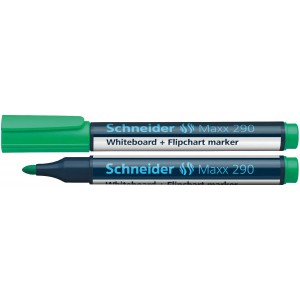 Marker pentru tabla alba/whiteboard Schneider verde