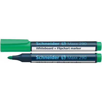 Marker pentru tabla alba/whiteboard Schneider verde