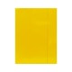 Mapa din carton, A4, cu elastic, culoare galben, Fornax