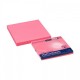 Notes adeziv 75 x 75 mm roz neon Office Point