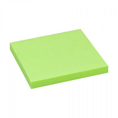 Notes adeziv 75 x 75 mm verde neon Office Point