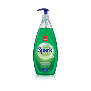 Detergent lichid  vase 1 L Sano Spark  Castravete 