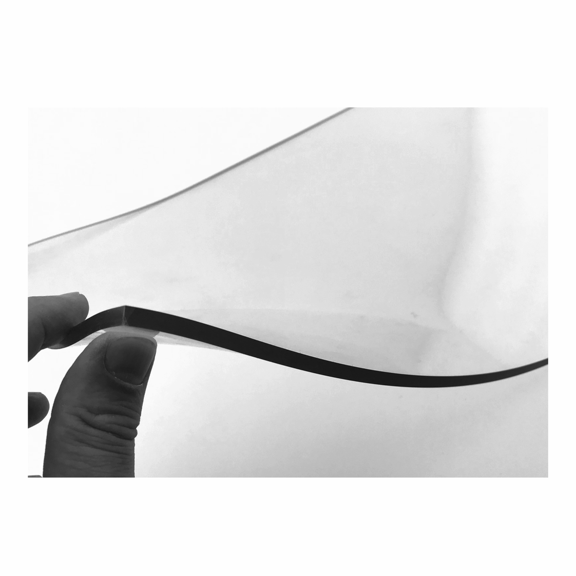 Placa taiere transparenta, autovindecabila, 400x250x5mm - Image 3
